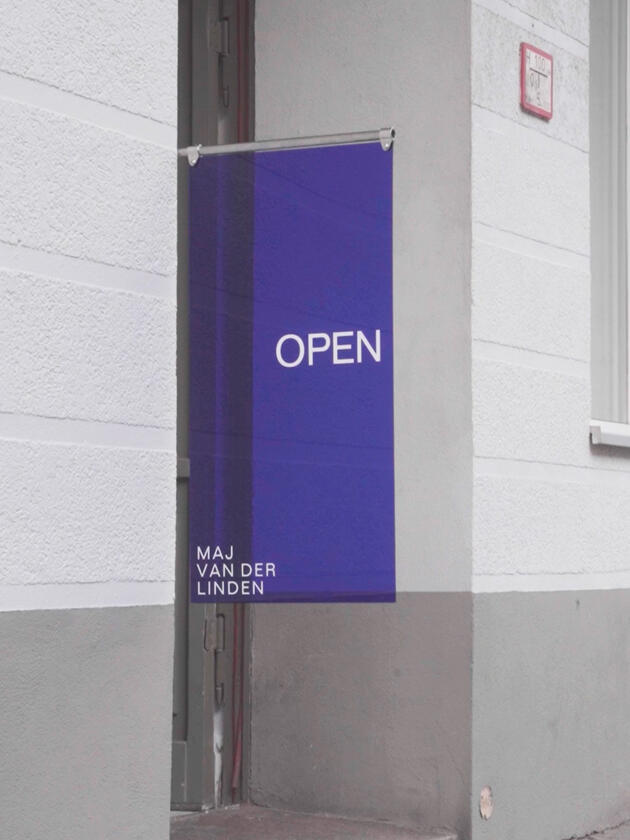Street sign designed and made by Liam Barwick