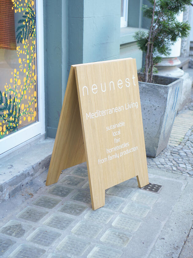 Street sign designed and made by Liam Barwick