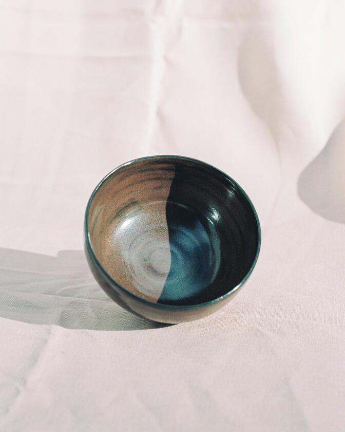 A small ceramic artwork made by Liam Barwick